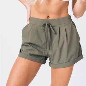 EUC Zyia Active Woman’s Size Small S Olive Summer Shorts